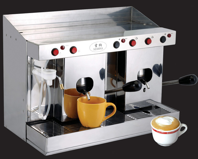 Two Head Group Coffee Machine