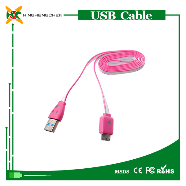 Wholesale High Elasticity Micro USB Data Cable