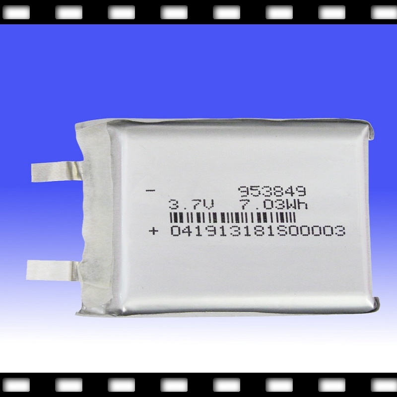 Li-Po Ion Battery Cell for Mobile Phone/PDA 3.7V 1900mAh (953849)