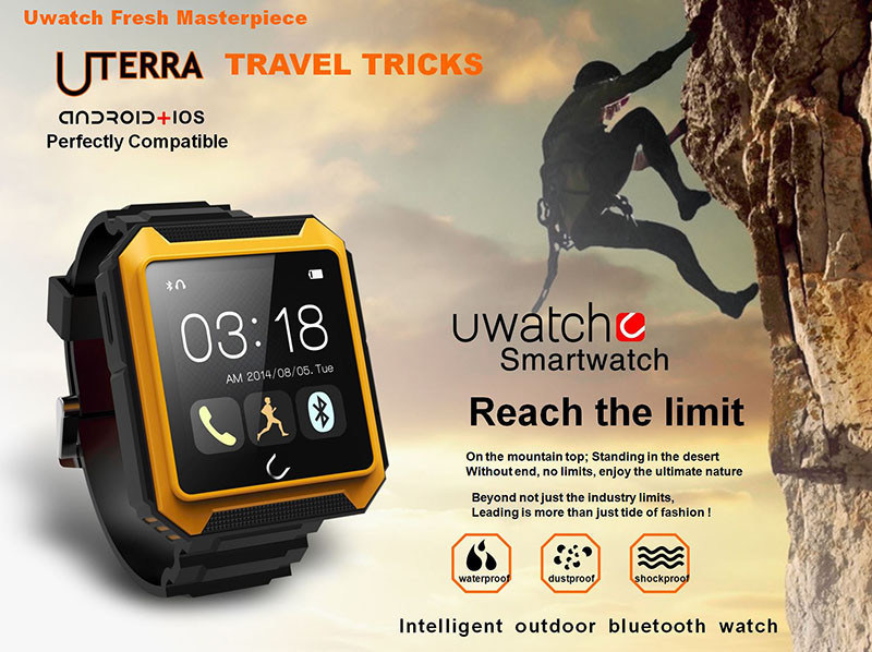 IP68 Pedometer Bluetooth Watch Phone Smart Watch