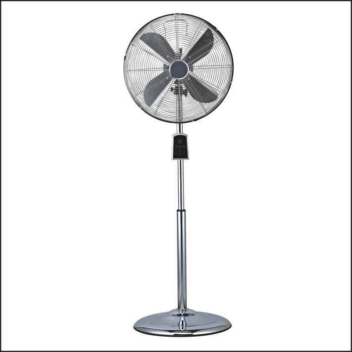 12 Inch Retro Stand Fan with Remote Control