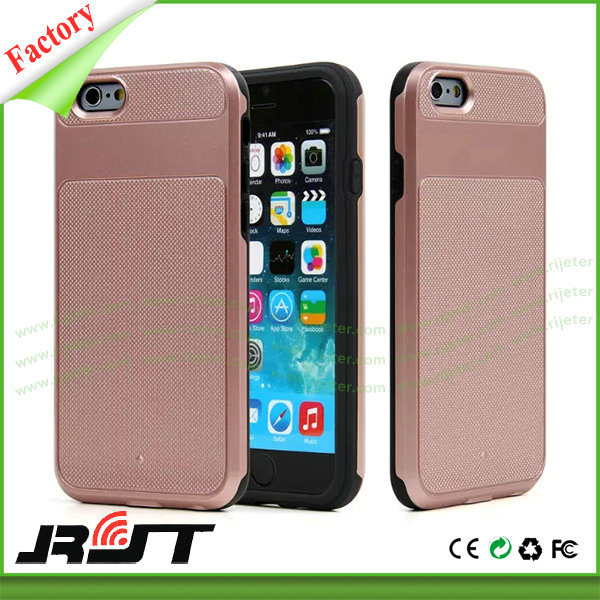 Shockproof Phone Cover PC TPU Back Cover Cases for iPhone 6 6s (RJT-0177)