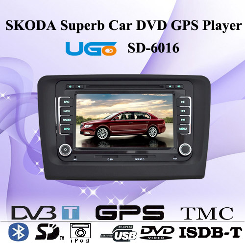 Special Car DVD GPS Player for Volkswagen Skoda Superb 2010 (SD-6016)