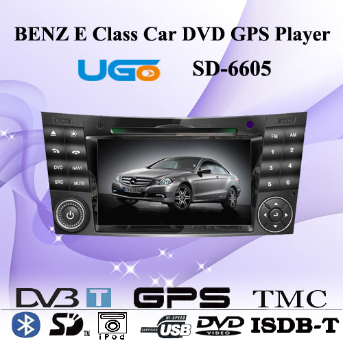 Ugo E-Class Car DVD GPS Player for Benz (SD-6605)