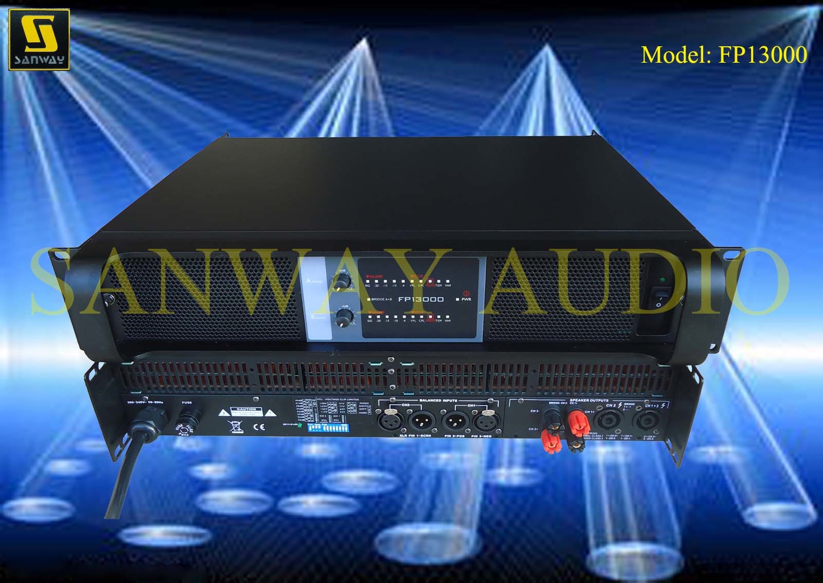 Professional Bass Audio Amplifier (FP13000)