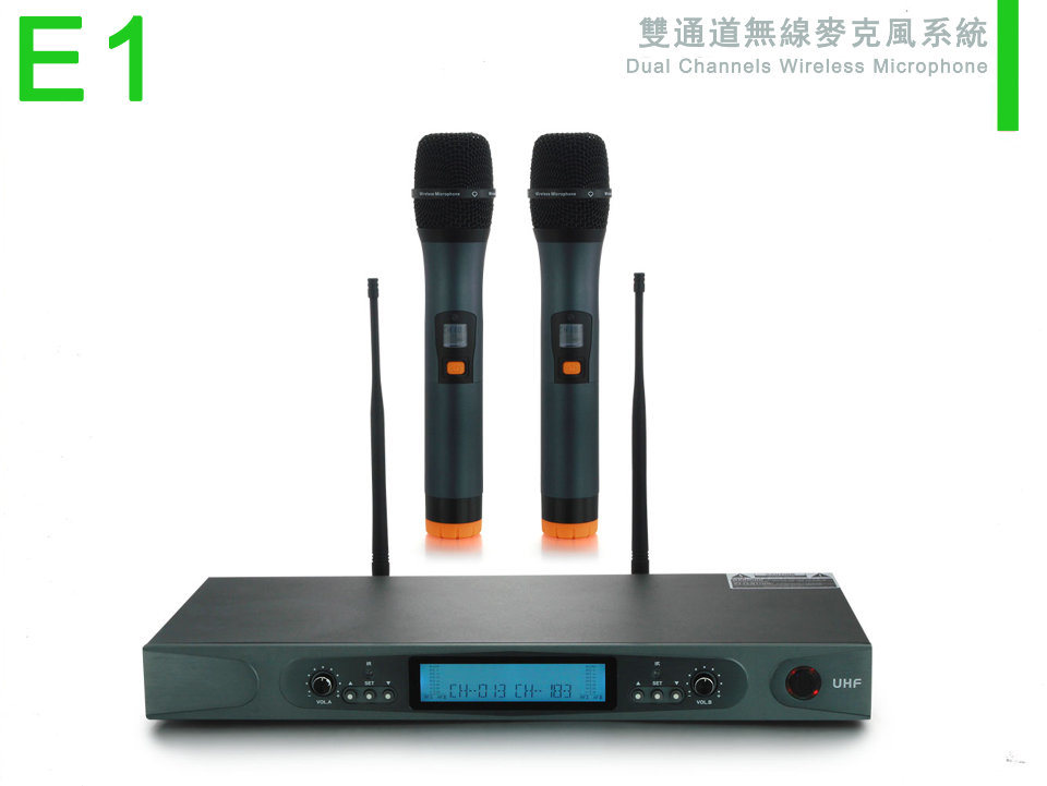 Professional Radio System Wireless Microphone E1