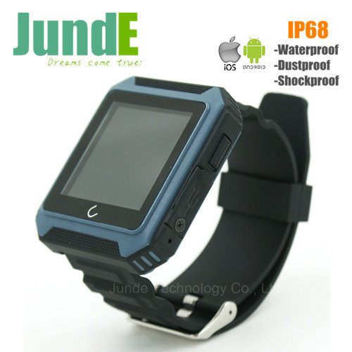 Rugged Smart Bluetooth Watch with IP68 Waterproof, Compass