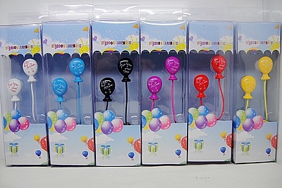 Lighted MP4 Balloon Earphone