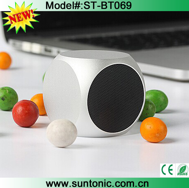 New Portable Dice Bluetooth Speaker Metal Case