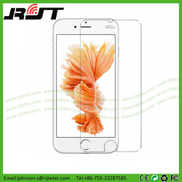 China Factory Low Price high Quality OEM Tempered Glass Screen Protector with Retail Package for iPhone 6 Plus (RJT-A1004)