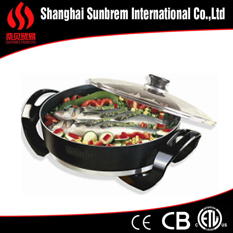 Pressing Aluminum Nonstick Electric Skillet Cookware