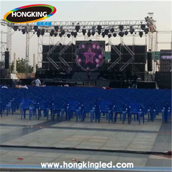 160*160mm Rental Outdoor Full Color LED Screen Display