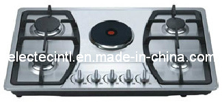 Gas Hob with Five Burners, Stainless Steel Panel (GHE-S805C)