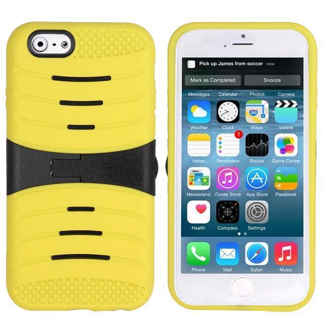 Armor Hybrid Rugged Hard Kickstand Mobile Phone Cover for iPhone 6