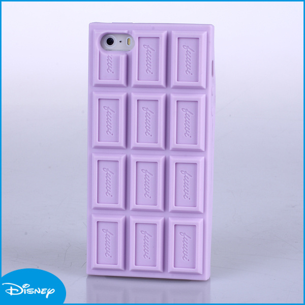 Silicone Purple Cover for iPhone 5s