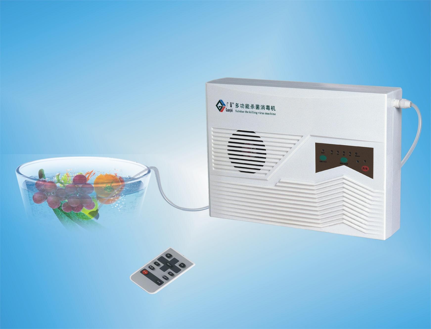 Portable Double Function Air and Water Purifier