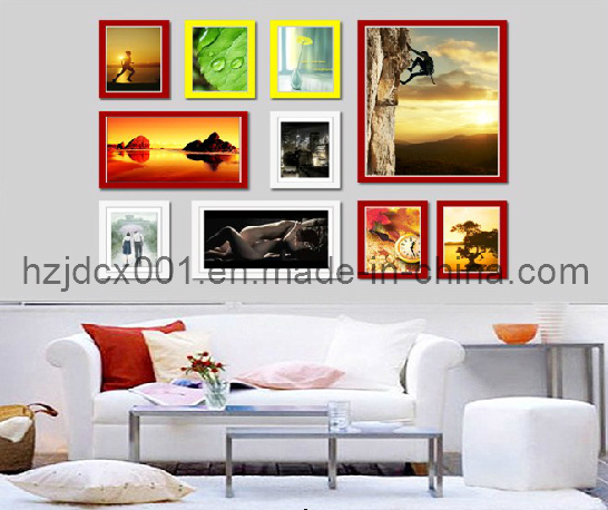 Beautiful Wooden Photo Frame Wall (JDCX-1204)