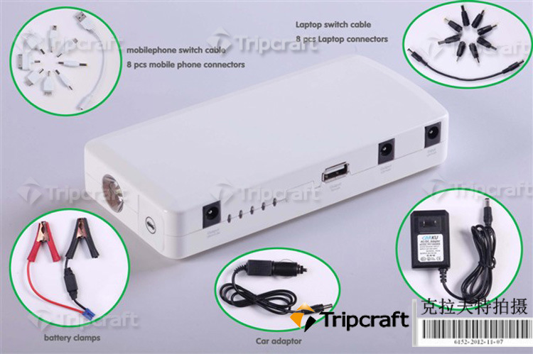 Fashional 12000mAh Portable Charger/Power Bank for Smartphones, Desktops, iPod, Samsung, HTC, etc