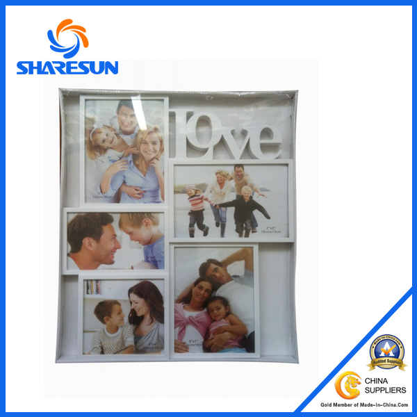 Item Ppf00714 4PCS Plastic Classic Design Photo Frame