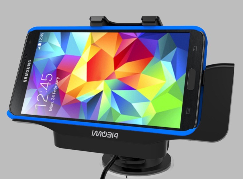 Car Mount Cradle Car Holder with Charger for Samsung Galaxy S5