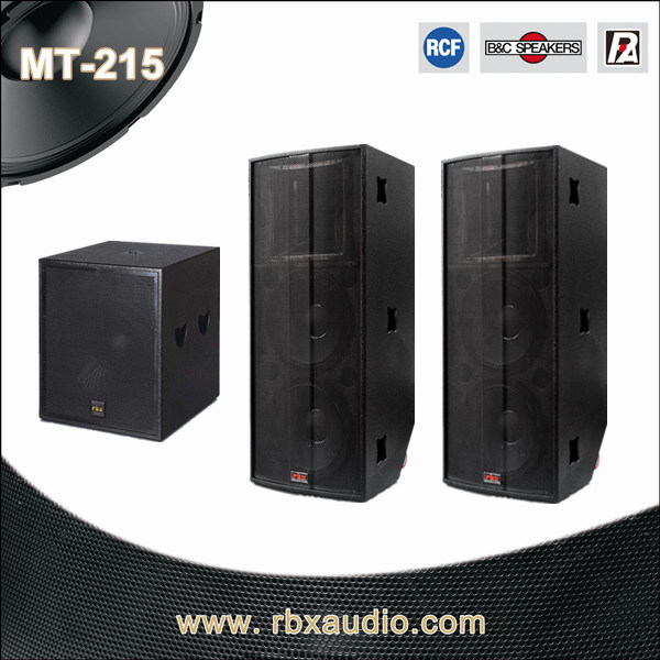 Mt-215 Long Range Outdoor Concert Professional Speakers 4000watts