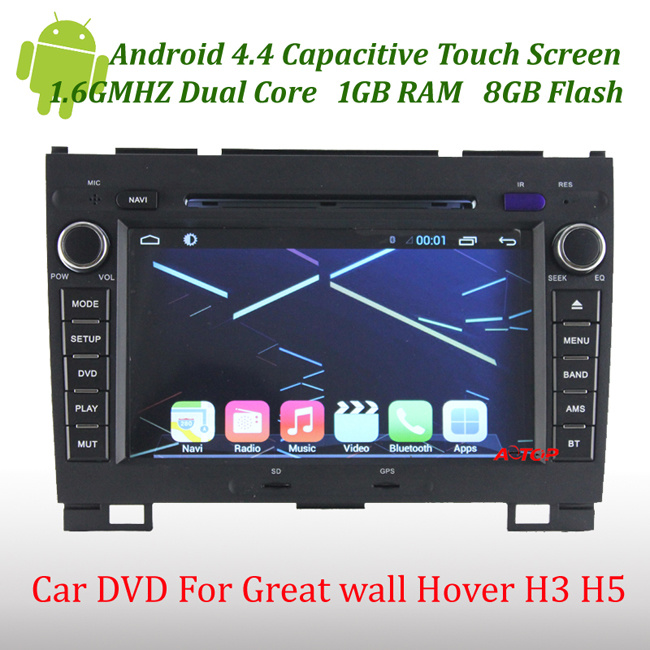 Car Android 4.4 Player for Great Wall Hover H3 H5