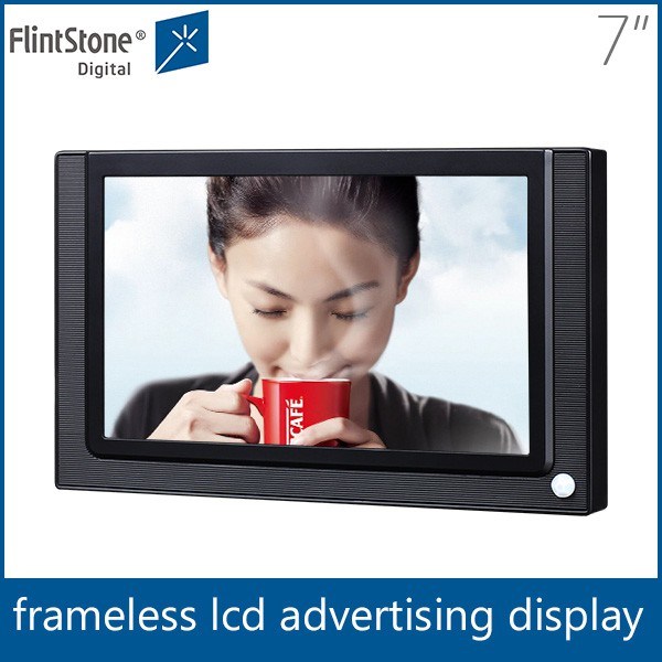 7 Inch LCD Advertising Display Used in Taxi/Car