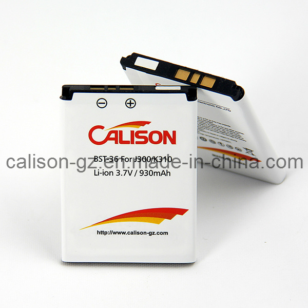 930mAh Bst-36 Mobile Battery for Sony Ericssion