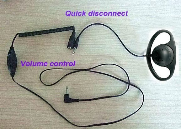 Only Listen Series MP3 Earphone for Motorcycle Helmet Tc-503-4