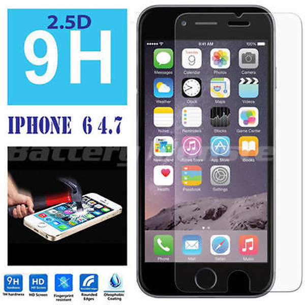 Genuine Tempered Glass Screen Protector for for iPhone 6/6s