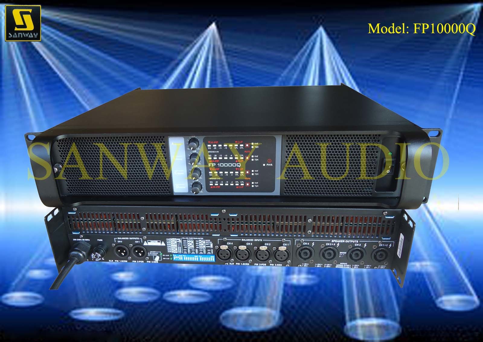 Sanway Audio Fp10000q Karaoke Amplifier