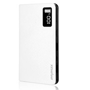 Imymax External Portable 10000mAh 2 USB Interface Business Power Bank