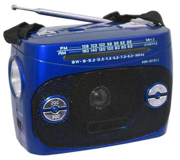 New Model Multifunction Radio with USB/SD and Flashlight