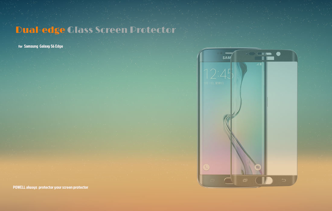 3D Hot Bend Glass Screen Protector for Samsung S6 Edge Plus