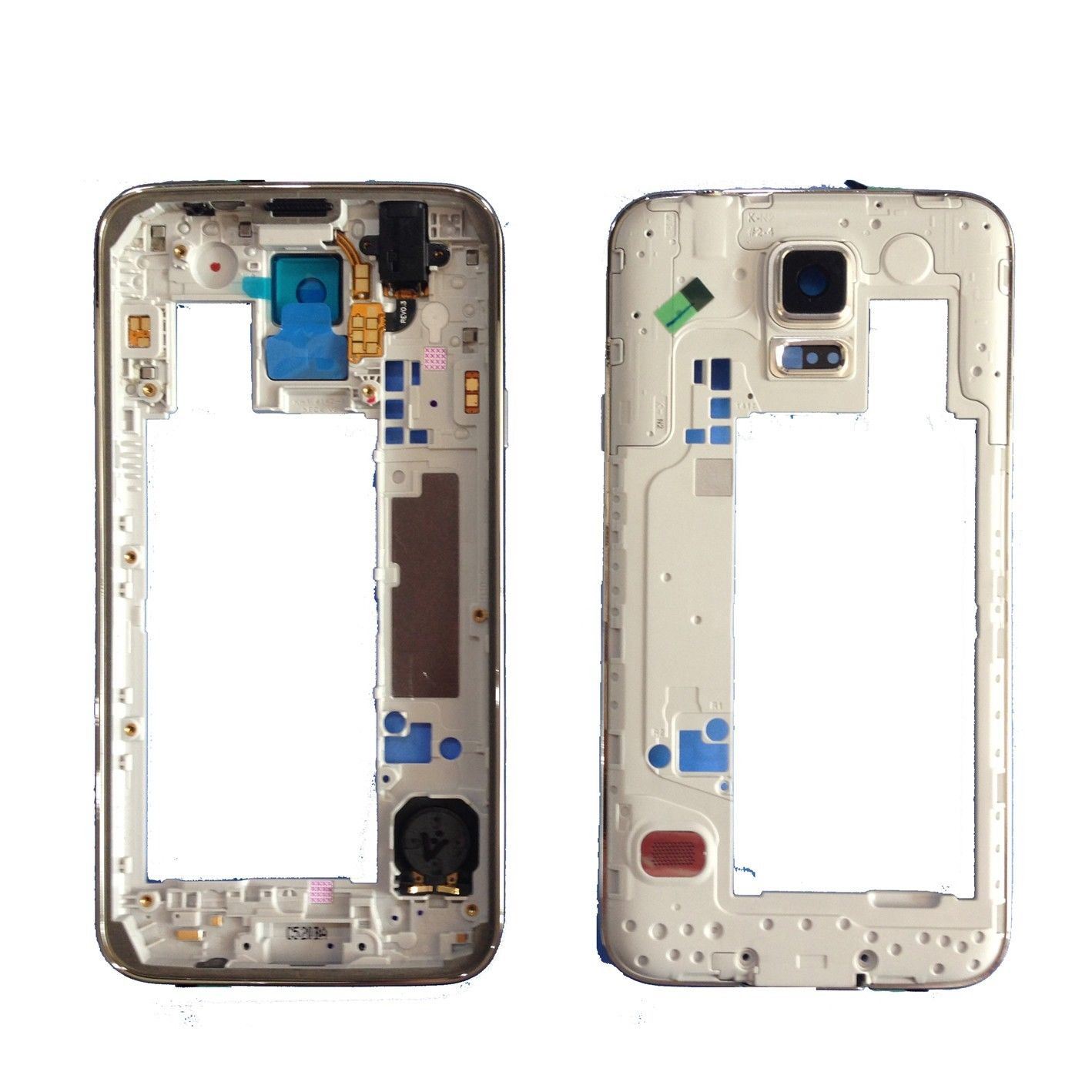 Middle Frame Bezel Camera Lens for Samsung Galaxy S5 (I9600)