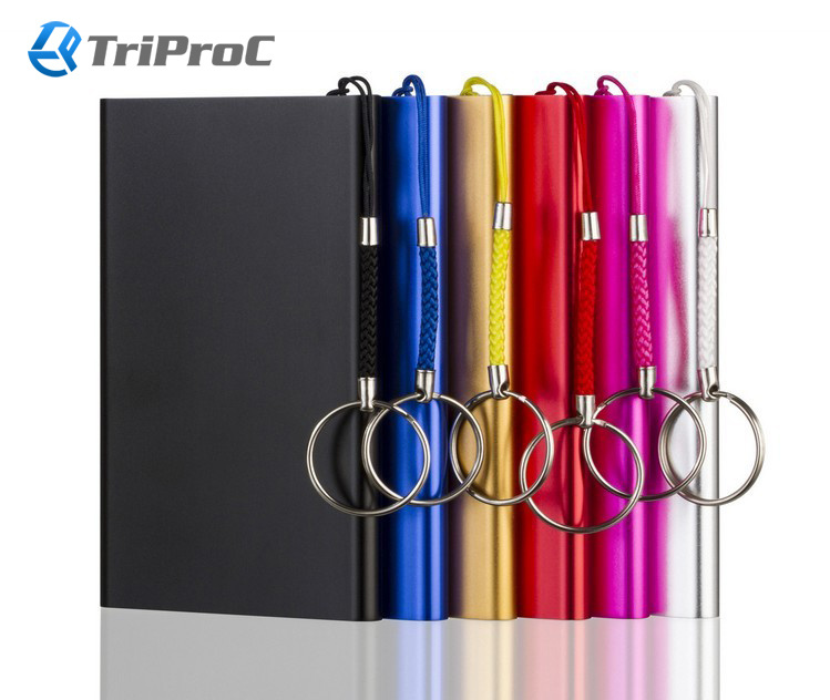 4000mAh Ultrathin Aluminum Shell Portable Travel Charger for Mobile Phone