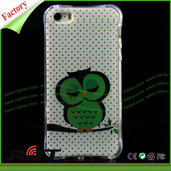 Customized Color Printing TPU Mobile Phone Case for iPhone 6/6s (RJT-0179)