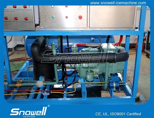 15t Per Day High Productive Capacity Tube Ice Making Machine