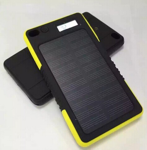 5000mAh Waterproof Solar Charger Solar Power Bank