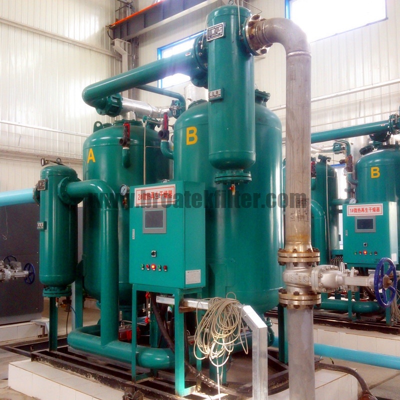 Heat Purge Regeneration Desiccant Air Dryer (BDAH-1600)