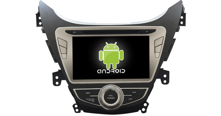 2 DIN Special Car DVD Player for Android Hyundai Elantra