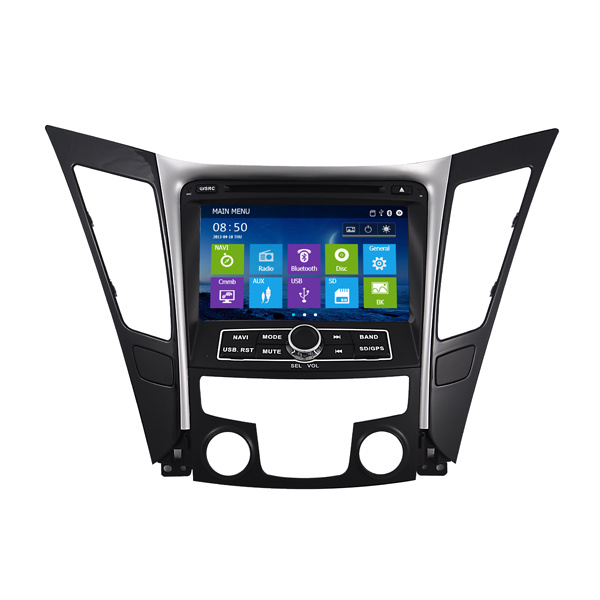 Car DVD with GPS Navigation System for Sonata 2011 with Windows 8 Ui iPod RDS Philips Tuner (IY8016)