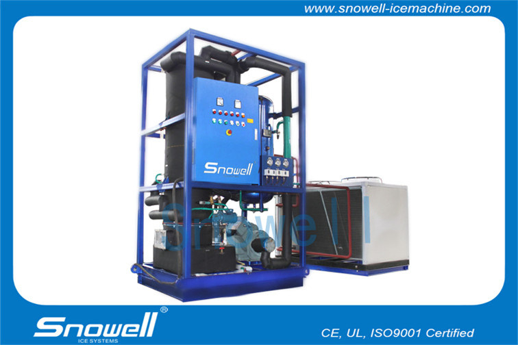 Reliable Quality Seamless Stainless Steel Evaperator 5t Tube Ice Maker with CE Approved