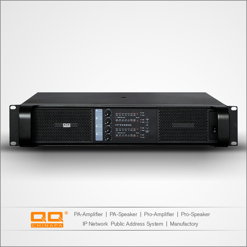 4 Channels Switching Mode Power Amplifier Fp10000q with CE