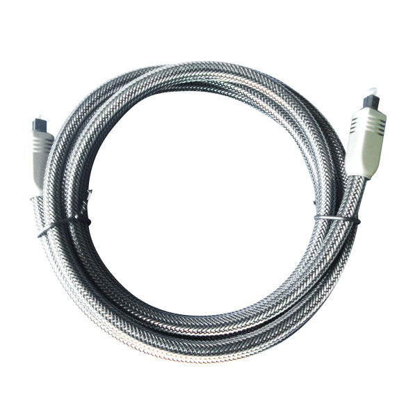 Audio Toslink Optical Cable Rayon Mesh Series (AX-F70AN08)