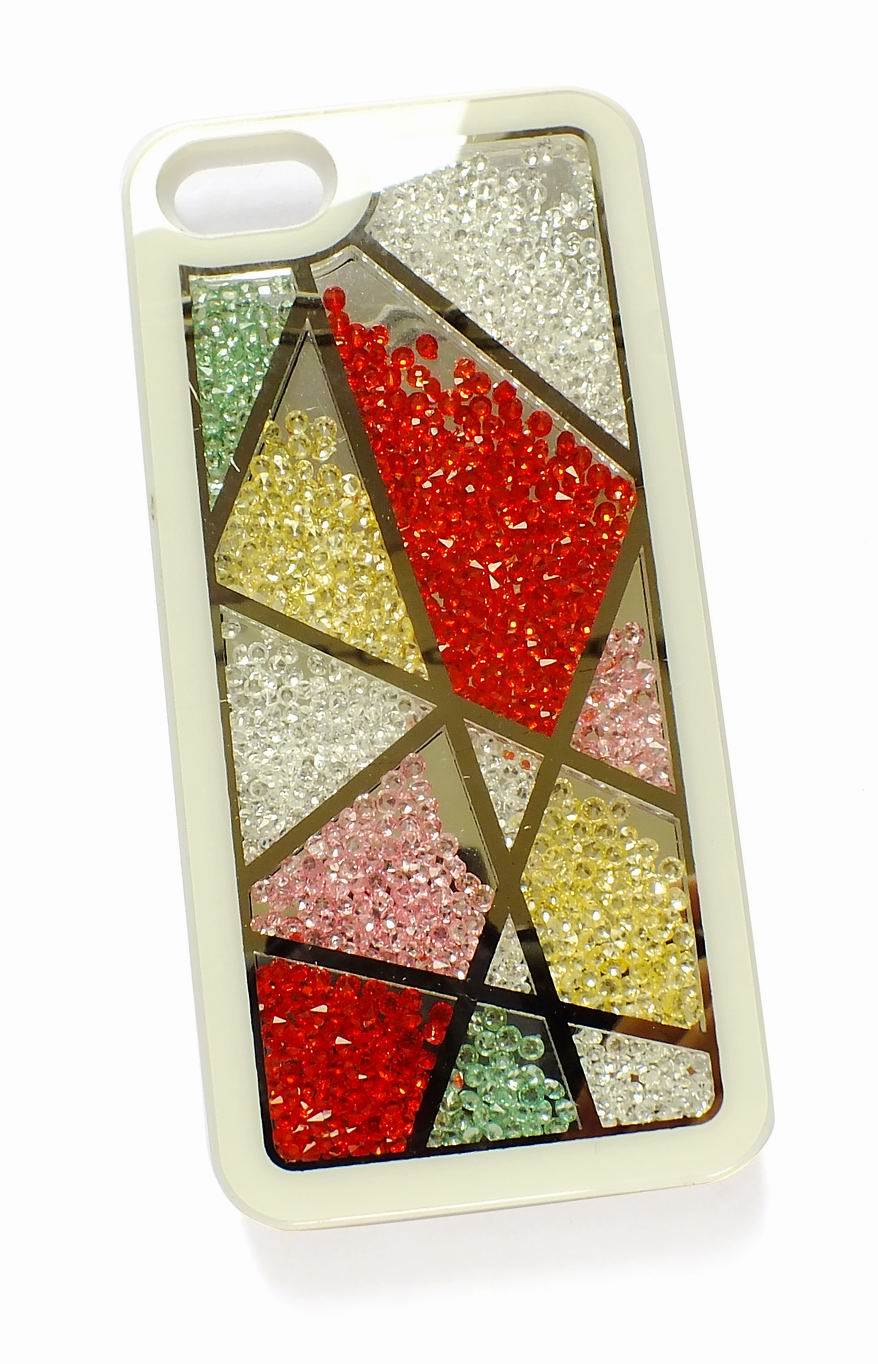 Twinkling Irregular Diamond Cell Phone Cover (MB778)