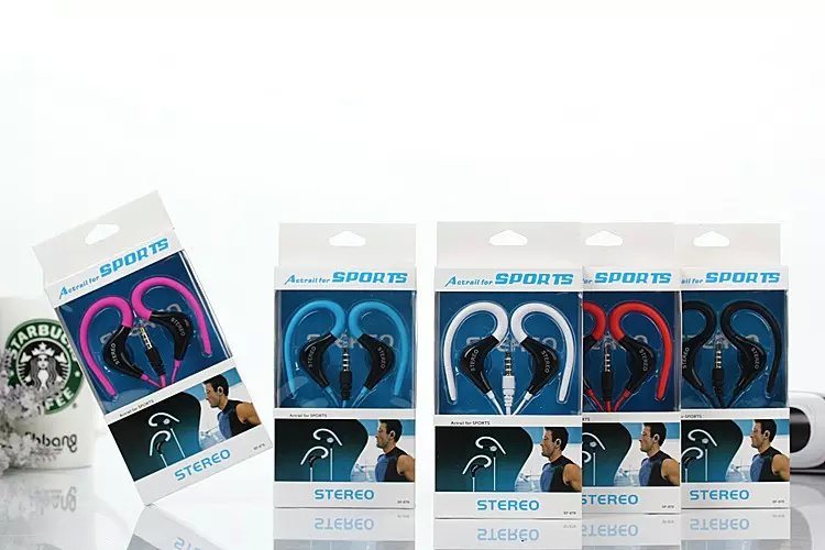 High Quality Waterproof Metal Earphone Stereo Fashion MP3 iPhone Wired