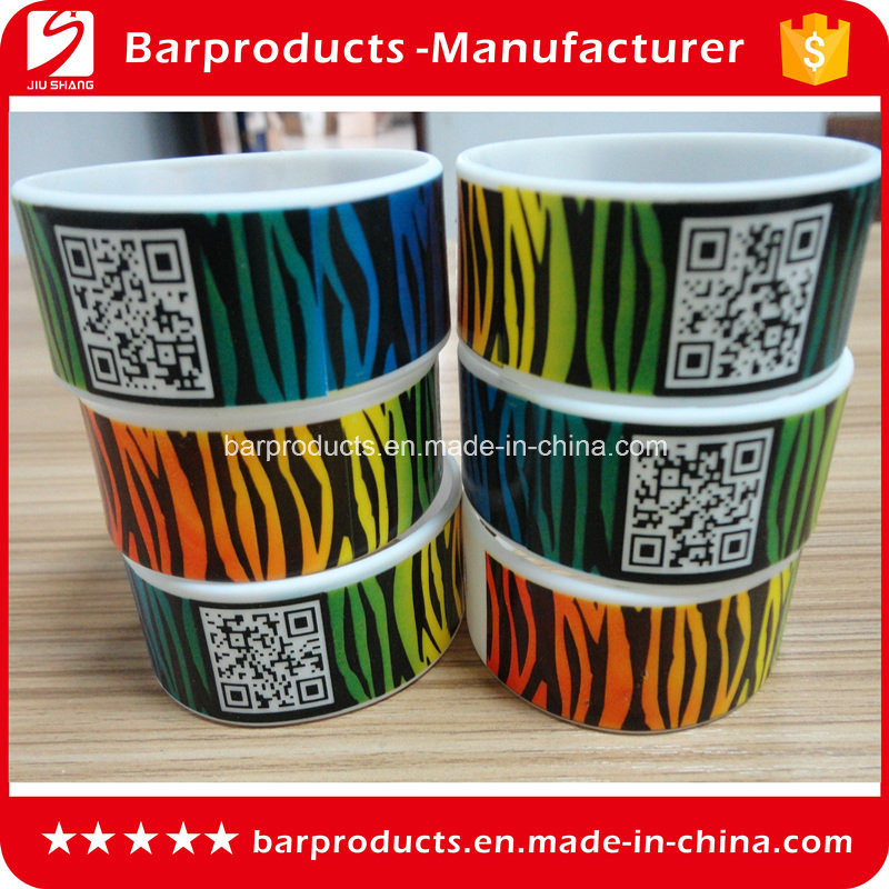 High Quality Qr Code Silicone Wristband