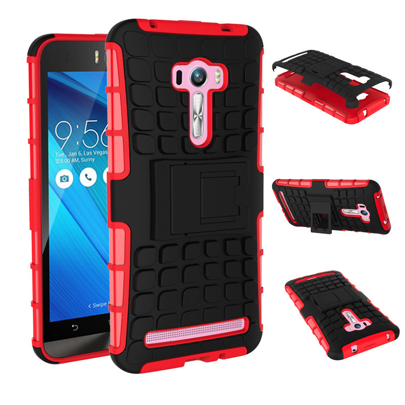 Hard PC TPU Kickstand Hybrid Combo Mobile Phone Case