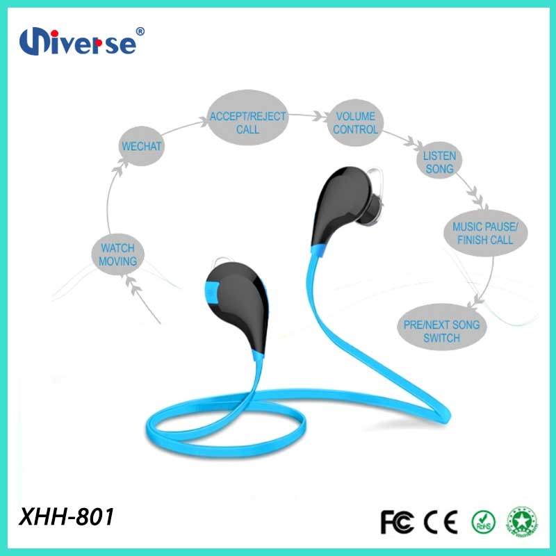 New Tech 4.0 Bluetooth Headset with Mic Waterproof